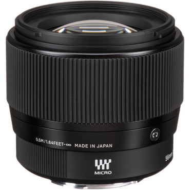 [CLEARANCE] Sigma 56mm f/1.4 Weather-Sealed Construction DC DN Contemporary Lens for Micro Four Thirds