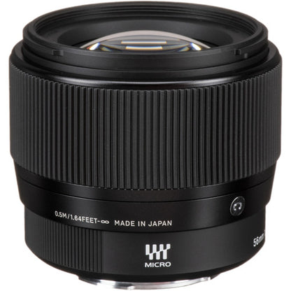 [CLEARANCE] Sigma 56mm f/1.4 Weather-Sealed Construction DC DN Contemporary Lens for Micro Four Thirds