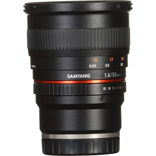 Samyang Ultra Multi Coating 50mm f/1.4 AS UMC Lens for Sony E Camera  50M-E