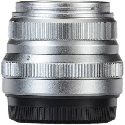 Fujifilm Fujinon XF 35mm f/2 R WR X-Mount Mirrorless Camera Lens (Silver)
