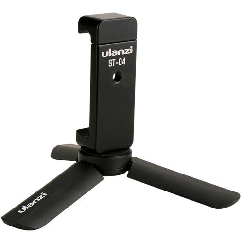ULANZI ST-04 Metal Smartphone Tripod Mount Adapter 360 Degree Removeable Phone Mount