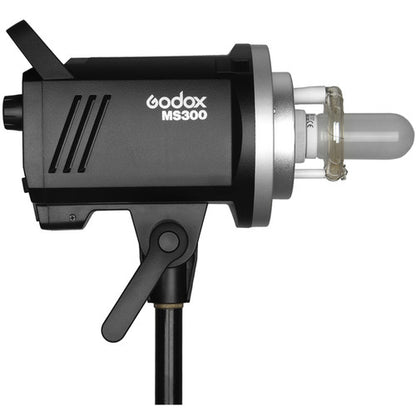 Godox MS300-V 300W Daylight 5600K Studio LED Strobe Monolight Bowen S Mount with 2.4GHz Wireless, LCD Display with Onboard and Mobile App Controls for Lighting and Studio Equipment for Photography