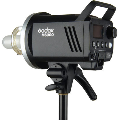 Godox MS300-V 300W Daylight 5600K Studio LED Strobe Monolight Bowen S Mount with 2.4GHz Wireless, LCD Display with Onboard and Mobile App Controls for Lighting and Studio Equipment for Photography