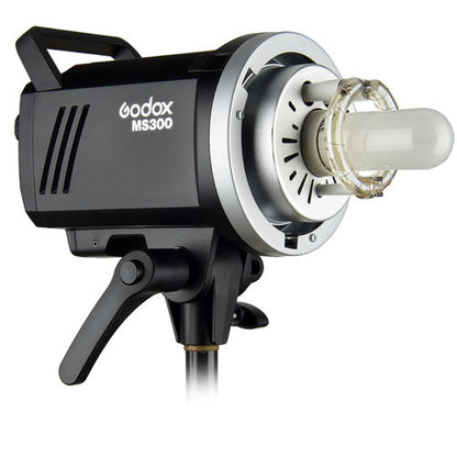 Godox MS300-V 300W Daylight 5600K Studio LED Strobe Monolight Bowen S Mount with 2.4GHz Wireless, LCD Display with Onboard and Mobile App Controls for Lighting and Studio Equipment for Photography