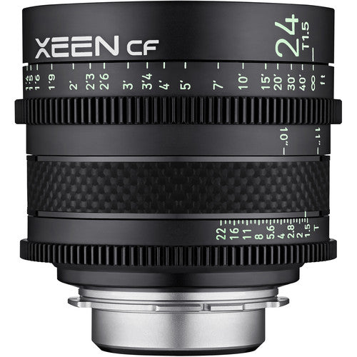 Samyang Full Frame XEEN CF 24mm T1.5 Pro Cine Lens for Canon EF Mount SYCFX24-C