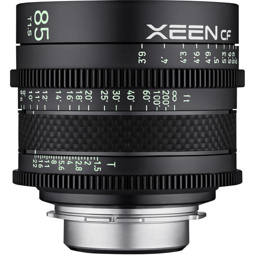 Samyang Xeen CF 85mm T1.5 Pro Cine Lens Perfect for Canon DSLR Camera (EF Mount) SYCFX85-C