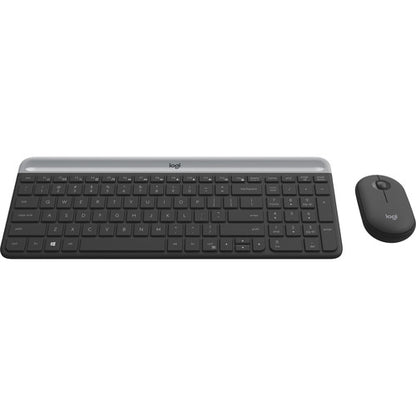 [CLEARANCE] Logitech MK470 Slim Wireless Keyboard and Mouse Combo with Slim and Minimalistic Design
