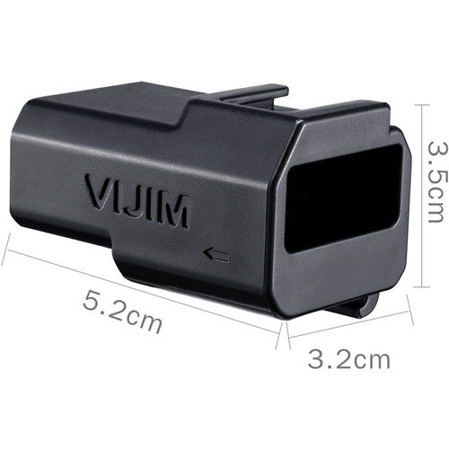 VIJIM GP-3 By Ulanzi GoPro 5 6 7 Mount Release Microphone Bracket Adapter Mic Stand Extension