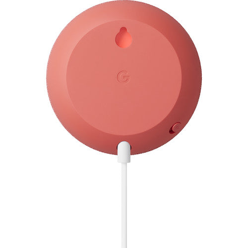 Red google clearance home mini