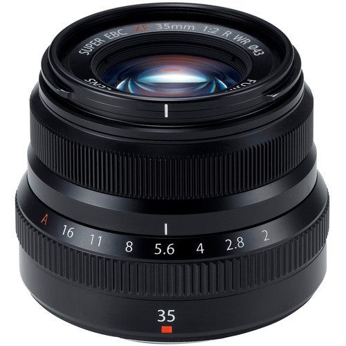 Fujifilm Fujinon XF 35mm f/2 R WR X-Mount Mirrorless Camera Lens (Black)