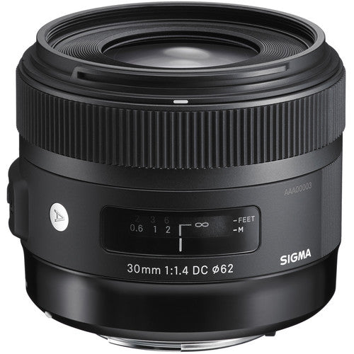 Sigma 30mm f/1.4 Hyper Sonic Motor AF System DC HSM Art Lens for Nikon F