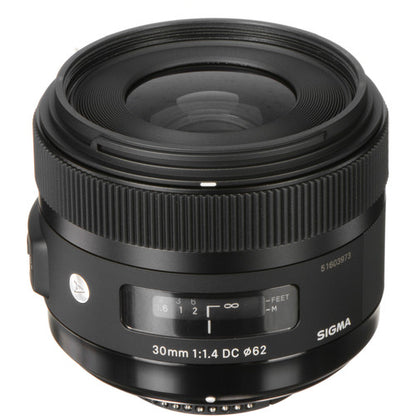 [CLEARANCE] Sigma 30mm f/1.4 Hyper Sonic Motor AF System DC HSM Art Lens for Nikon F