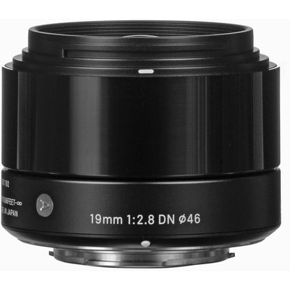[CLEARANCE] Sigma 19mm f/2.8 DN Art Lens  for Micro Four Thirds (Black)