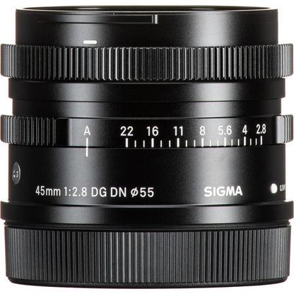 Sigma 45mm f/2.8 Full-Frame Format DG DN Contemporary Lens for Leica L