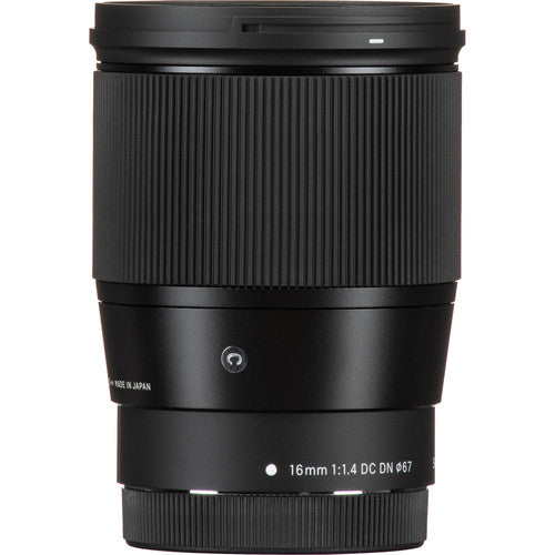 Sigma 16mm f/1.4 DC DN Contemporary Lens for Canon EF-M Mount