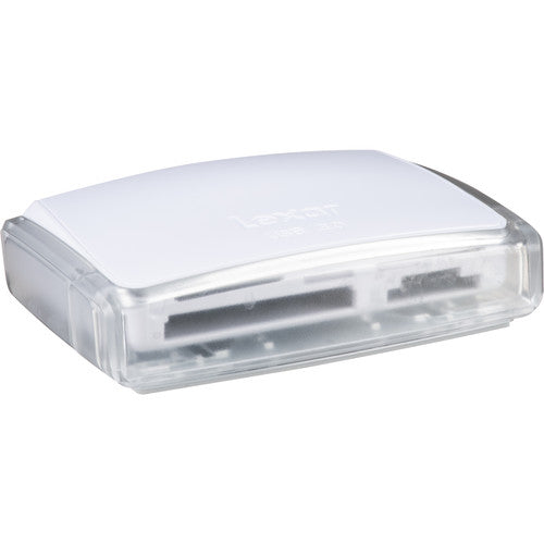 Lexar LRW025URBAP Multi-Card 25 in 1 USB 3.0 Memory Card Reader for Compact Flash, SD, MMC Card, etc.