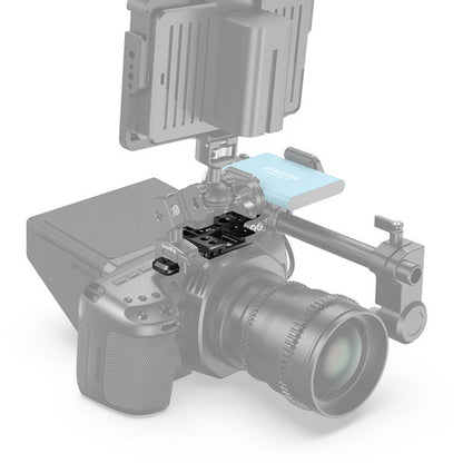 [CLEARANCE] SmallRig Lightweight Top Plate ARRI-Style Anti-Twist Accessory Threads for BMPCC 4k and 6k APT2510