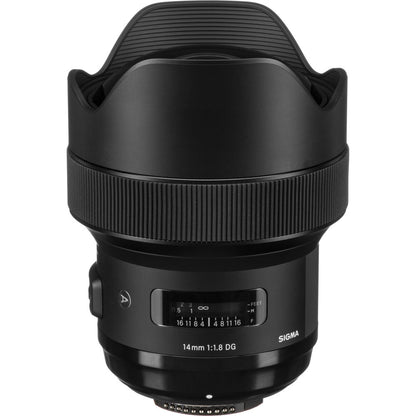 Sigma 14mm f/1.8 Four Aspherical Elements DG HSM Art Lens for Nikon F