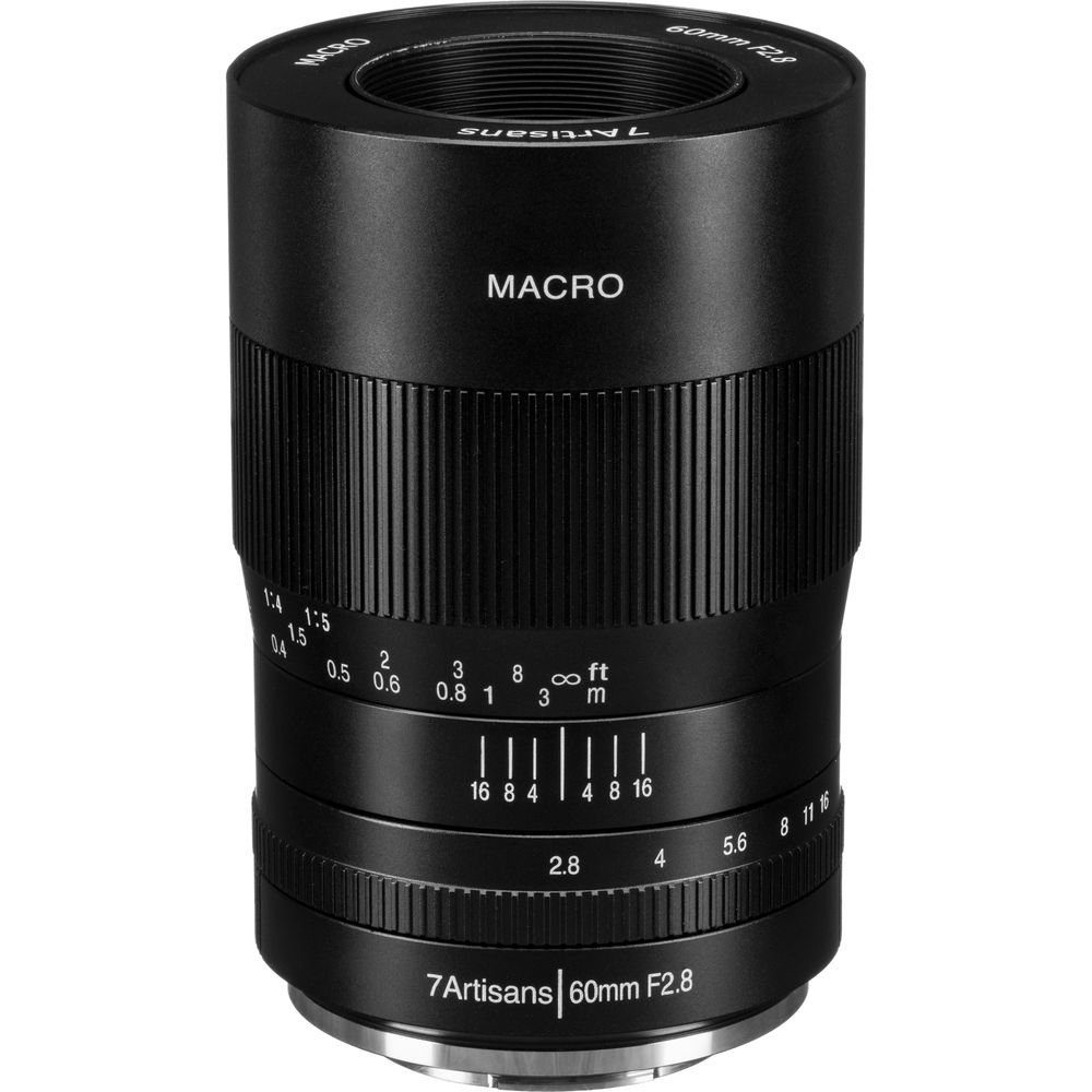 7Artisans Photoelectric 60mm f/2.8 APS-C Format Manual Focus Design Macro Lens for Fujifilm X