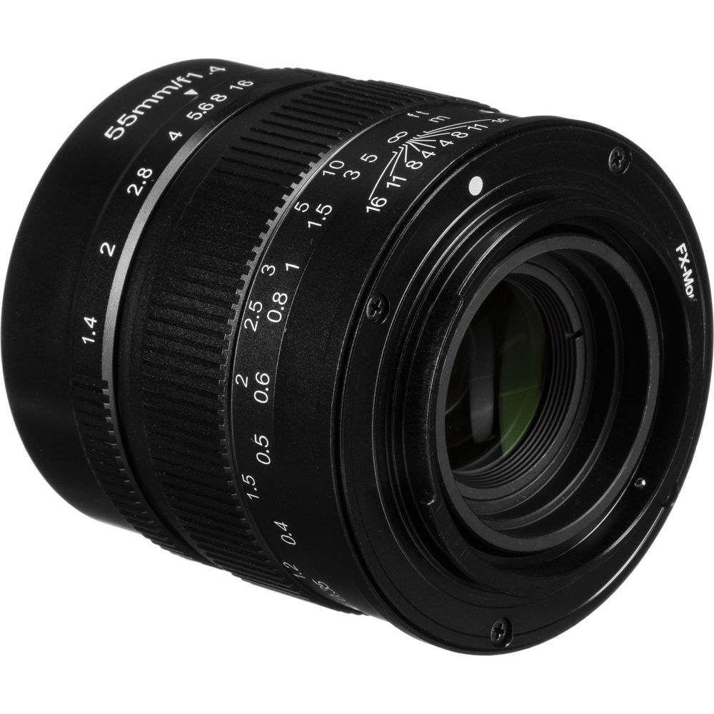 7Artisans 55mm f1.4 APS-C Manual Prime Lens for Fuji Fujifilm Fujinon X Mount Mirrorless Cameras with Bokeh Effect (Black)