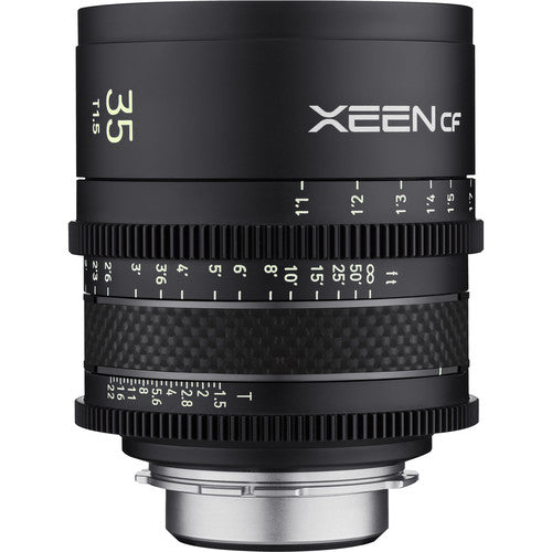 Samyang Full Frame Xeen CF 35mm T1.5 Pro Cine Lens for Canon EF DSLR Camera SYCFX35-C