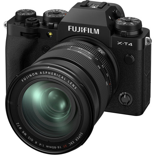 FUJIFILM X-T4 Mirrorless Digital Camera with 16-80mm Lens
