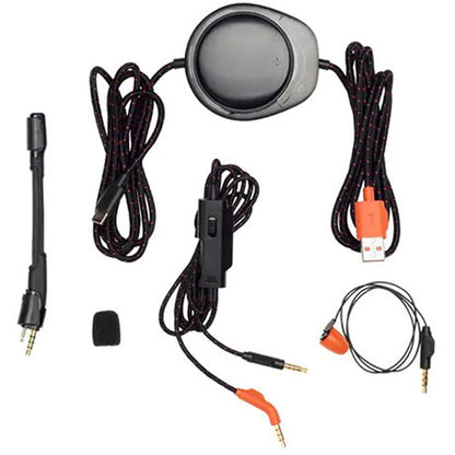 JBL Quantum One Black Noise-Canceling Wired Over-Ear Gaming Headset for PC, Console Gaming