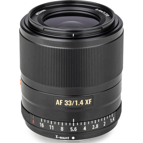 Viltrox XF 33mm f1.4 APS-C Prime Autofocus Lens For Fuji X-mount Mirro