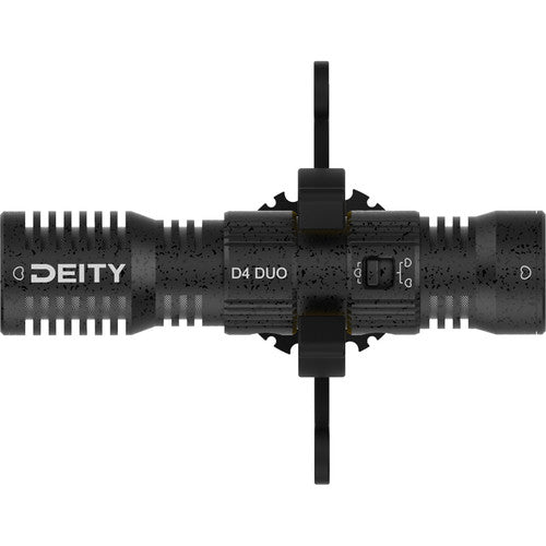 Deity V-Mic D4 Duo Cardioid Dual-Capsule Electret Camera-Mount Shotgun Microphone with Shockmount and Windsock