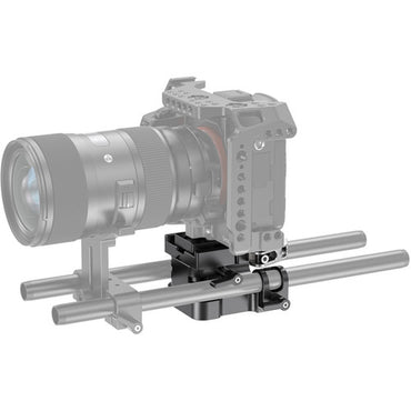 Smallrig Universal 15mm Rail Support System Baseplate Suitable for Mirrorless and DSLR Cameras 2092B