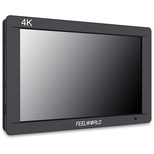 FeelWorld FW703 7" Full HD On-Camera Monitor 1920 x 1200 Resolution 4K HDMI In/Out with up to 323 PPI Density and IPS 160° Wide-Viewing Angle Features