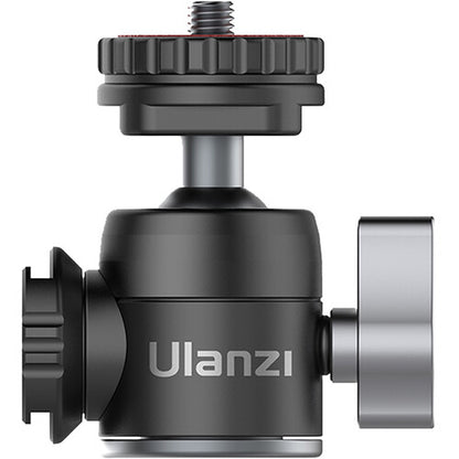 [CLEARANCE] Ulanzi U-VLOG LITE Extendable Tripod Detachable ball head with dual cold shoe U60 Mini Ball Head + MT-14 Extensible Tripod, Vlog Kit for Cameras Smartphones