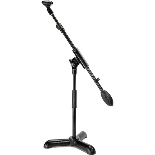 Samson MB1 Heavy Duty Mini Boom Stand with Adjustable Height for Miking Kick Drums and Speaker Cabinets