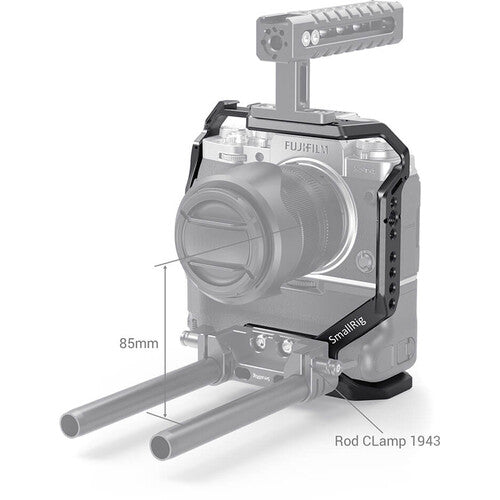 SmallRig Camera Cage Designed for Fujifilm X-T4 with VG-XT4 Vertical Battery Grip CCF2810