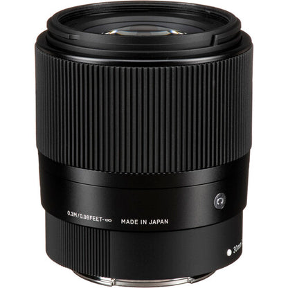 Sigma 30mm f/1.4 DC DN Prime Contemporary Lens with APS-C Format for Canon EF-M Mount Mirrorless Cameras | 302971