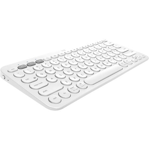 Logitech K380 Multi-Device Bluetooth Keyboard Windows, Chrome OS, Android, iPad, Apple TV Compatible with FLOW Cross-Computer Control and Easy-Switch up to 3 Devices