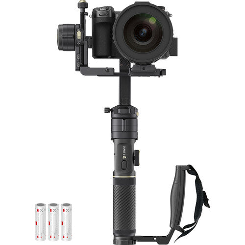 Zhiyun-Tech CRANE 2S Combo Kit 3-Axis Handheld Gimbal Stabilizer and Grip with Upgraded Flexmount System for DSLR and Mirrorless Cameras