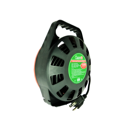 OMNI Heavy Duty Extension Wheel - 10m, 15m 2500W 10A 220V with 3 Gang Universal Outlets, Overheating Protection, Power Safety Breaker, Rapid Flame Retardant for Industrial Equipment |  WEW-10M-U WEW-15M-U
