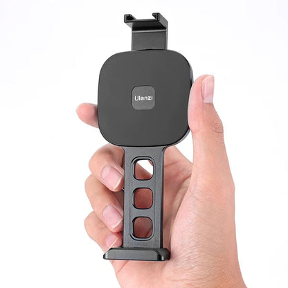 Ulanzi ST-28 Magnetic Phone Mount with Cold Shoe and 1/4-inch Tripod and Stand Adapter for Photography and Vlogging