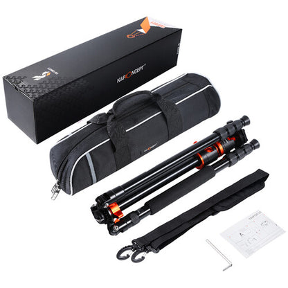 K&F Concept KF09-090 Lightweight Aluminum Compact Tripod for Travelling, Vlogging, Photography
