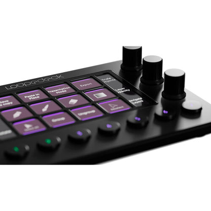 Loupedeck Live USB Type-C Live Streaming and Editing Console with Touchscreen LCD for Content Creators, Streamers, Photo and Video Editors