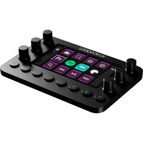 Loupedeck Live USB Type-C Live Streaming and Editing Console with Touchscreen LCD for Content Creators, Streamers, Photo and Video Editors
