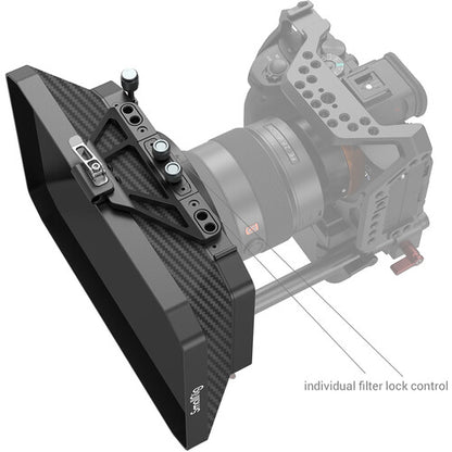 [CLEARANCE] SmallRig 2660 Lightweight Matte Box with Multi Mount Design for Studio and Photography