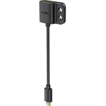 SmallRig 3021 Ultra Slim 4K High Quality HDMI Adapter Cable HDMI Type-A (Female) MICRO HDMI Type-D (Male)