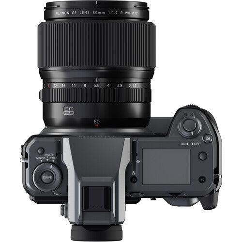 Fujifilm Fujinon GF 80mm f/1.7 WR Lens for Fujifilm G-mount GFX Mirrorless Medium Format Cameras