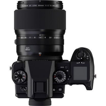 Fujifilm Fujinon GF 80mm f/1.7 WR Lens for Fujifilm G-mount GFX Mirrorless Medium Format Cameras