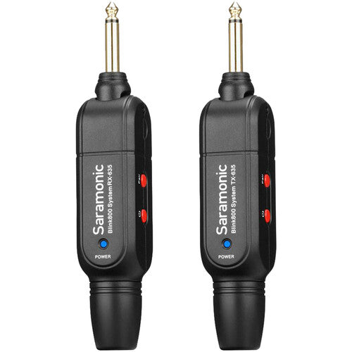 Saramonic Blink 800 B3 Digital Wireless 5.8GHz Instrument System for Guitar, Bass and Keyboard (TX-635+RX-635)