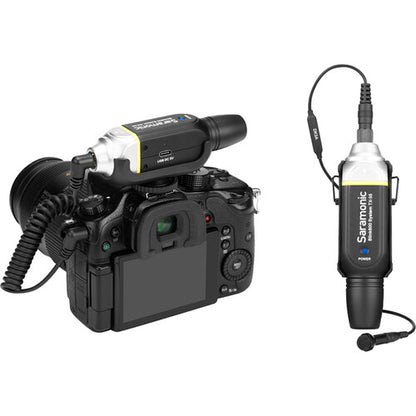[CLEARANCE] Saramonic BLINK800 B1 5.8GHz Wireless Microphone System with Lavalier Perfect for Interviews, Public Speaking and Presentations (TX-35+RX-35)