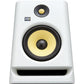 KRK ROKIT 5 G4 (Gen 4) White Noise 5 Inch 2 - Way Professional Active Studio Monitor with DSP- Driven Graphic EQ and Phone App Support RP 5G4-PH White
