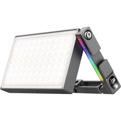 Vijim by Ulanzi R70 RGB LED 2700 to 8500K Color Temperature USB Type-C On-Camera Light with 5000mAh Rechargeable Battery and Tilt Bracket